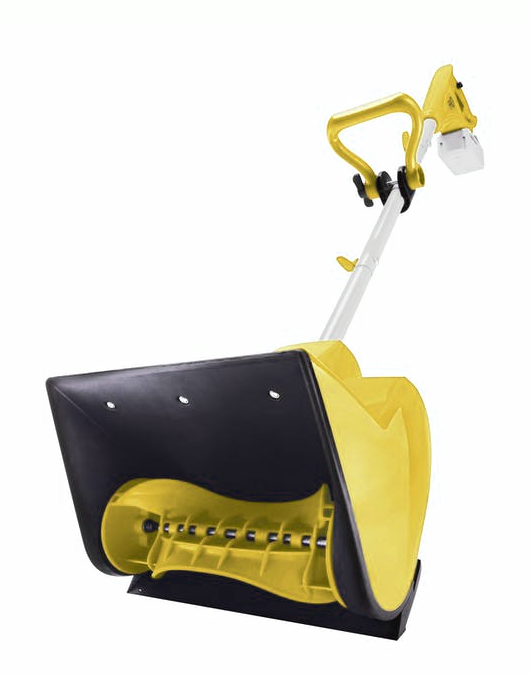 Restored SD Snow Joe 24V-SS11-XR-YLW 24-Volt iON+ Cordless Snow Shovel Kit | 11-Inch | W/ 5.0-Ah Battery and Charger Yellow (Refurbished)