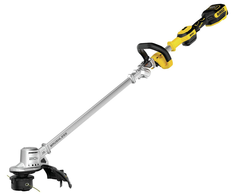 DEWALT DCST922P1 20V MAX Lithium-Ion Brushless Cordless String Trimmer with (1) 5.0Ah Battery and Charger Included