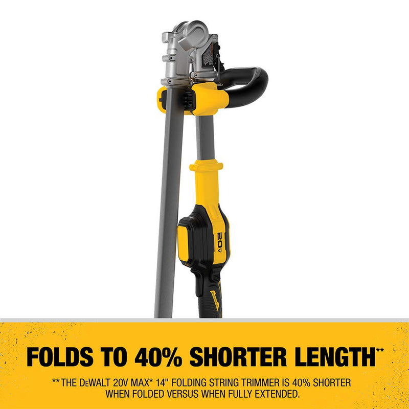 DEWALT DCST922P1 20V MAX Lithium-Ion Brushless Cordless String Trimmer with (1) 5.0Ah Battery and Charger Included