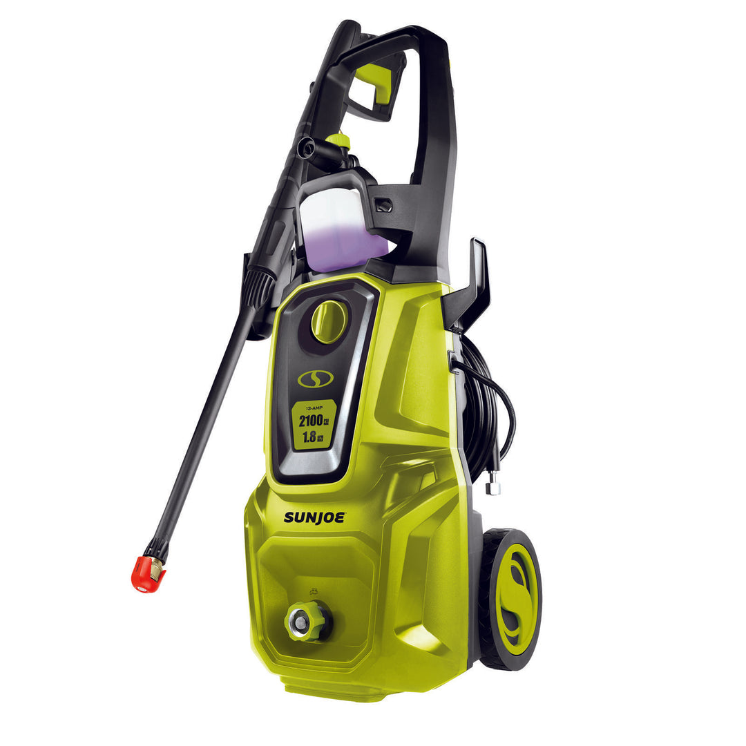 Restored Scratch and Dent Sun Joe SPX2690 Electric Pressure Washer | 13-Amp | 2100 PSI Max (Refurbished)