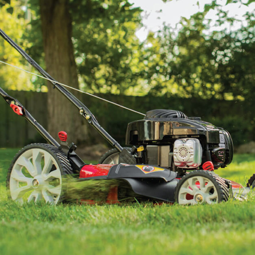 Troy Bilt Briggs And Stratton Grass Cutter Bag Mulching Push Lawn