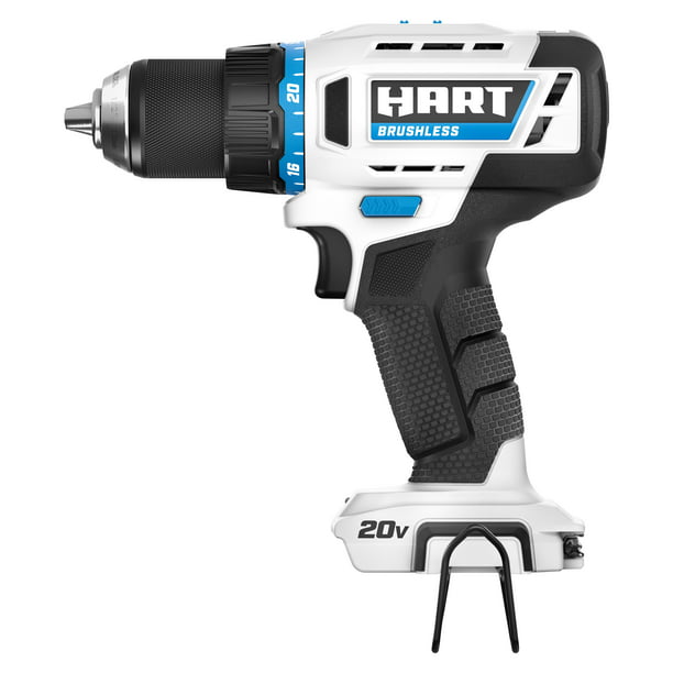 Restored Scratch and Dent HART Cordless 20-Volt Brushless 1/2-inch Drill/Driver (20V Battery Not Included) (Refurbished)