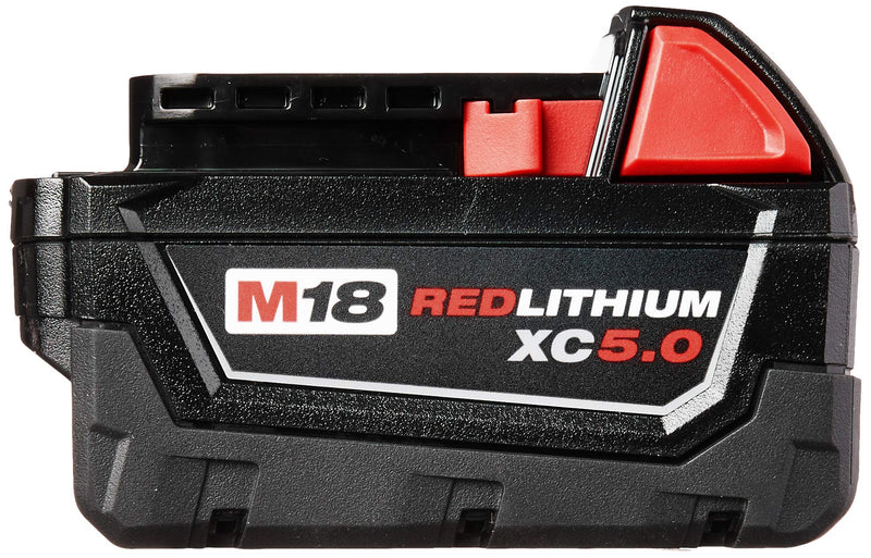 Milwaukee 48-11-1850 M18 Red lithium 5.0Ah Bat Pack