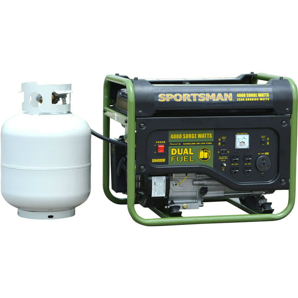 Restored Sportsman 4000W Dual-Fuel Generator (Refurbished)