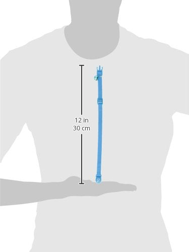 Coastal Pet 07001 A BLL12 Cat Collar, 3/8 by 12-Inch, Blue