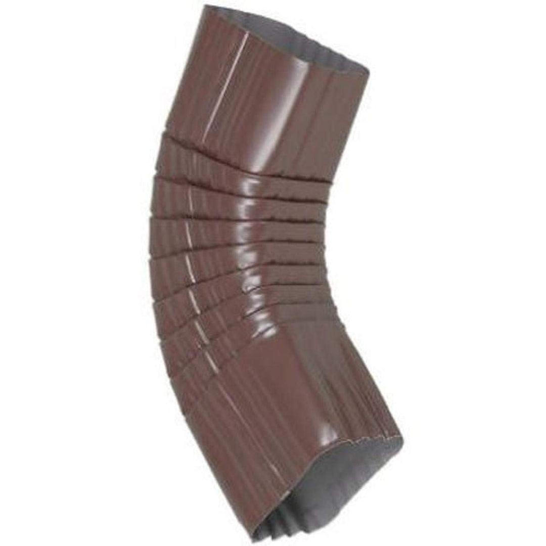 AMERIMAX HOME PRODUCTS 4526519 3x4 Aluminum B Elbow, Brown