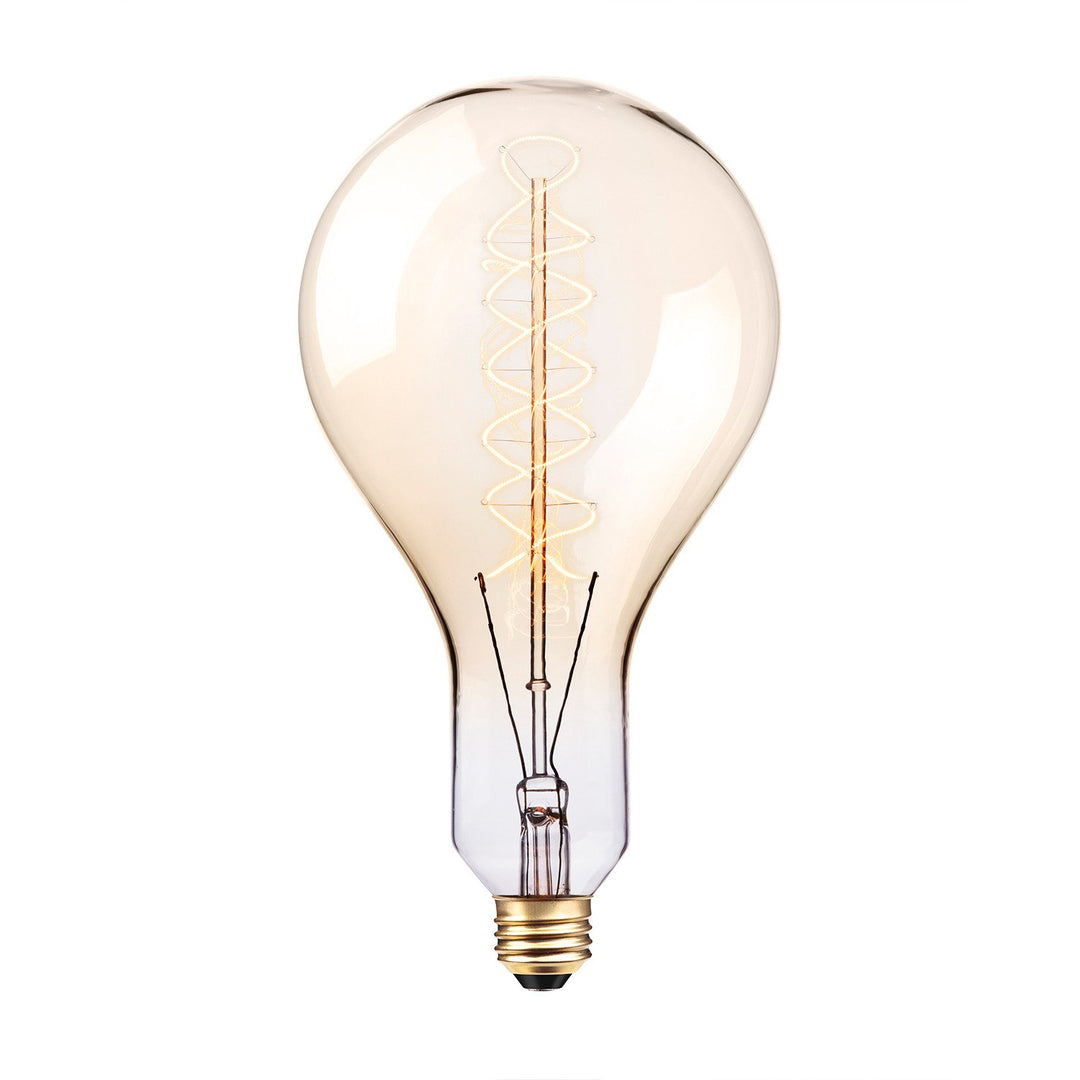Globe Electric Oversized Vintage Style 100W Clear Glass Dimmable Incandescent Light Bulb, E26 Base, 400 Lumens, 80126