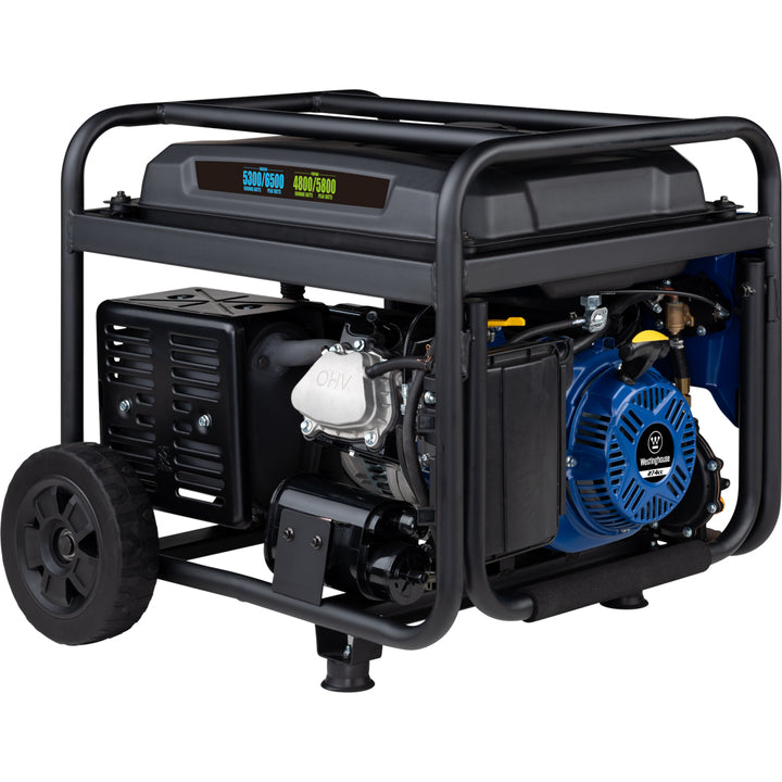 Restored Westinghouse WGen5300DFv Dual Fuel Portable Generator with Volt Switch Selector (Refurbished)