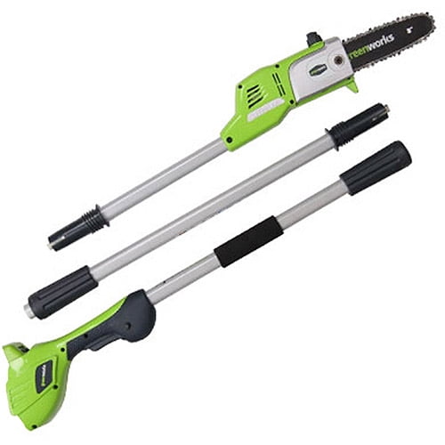 Restored Greenworks 20612 20V Cordless Lithium-Ion 8 in. Pole Saw (Bare Tool) (Refurbished)