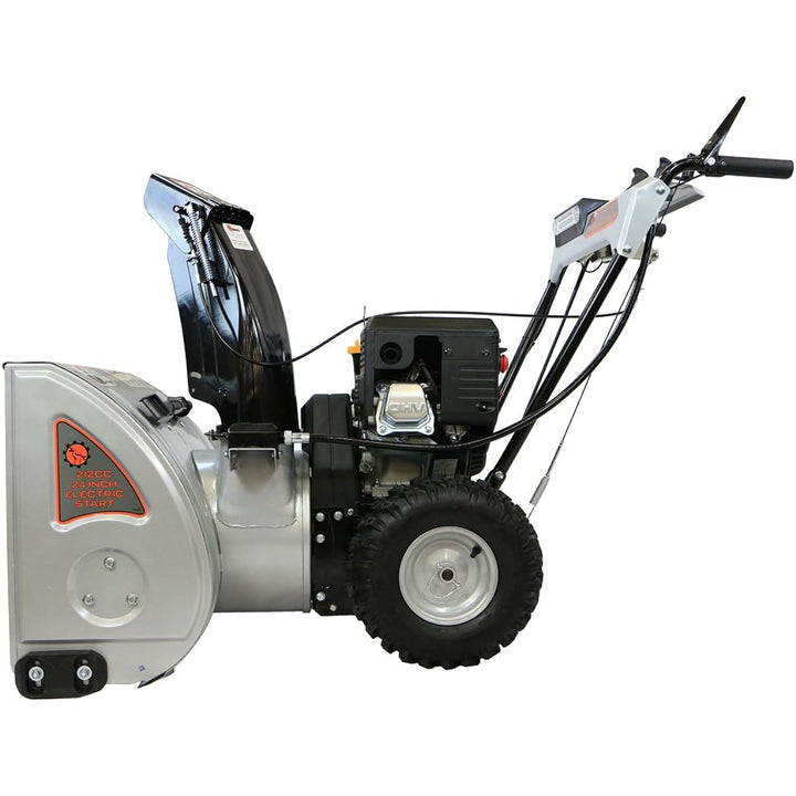 Restored Dirty Hand Tools 106371 - Self-Propelled, Dual Stage, 212cc Loncin Engine, 24" Snow Blower (Refurbished)