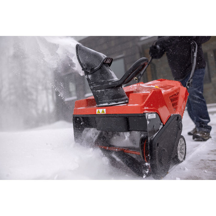 Troy-Bilt 179E | Squall 21 in. 179 cc Single-Stage Gas Snow Blower with Electric Start and E-Z Chute Control