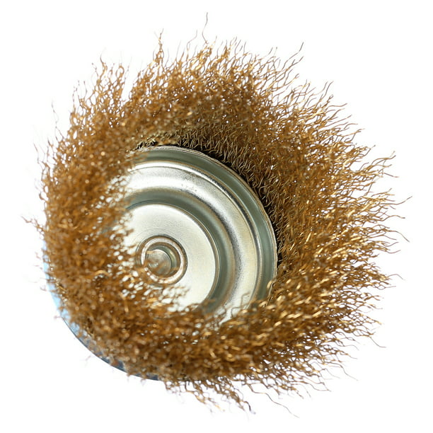 Restored Scratch and Dent HART 3-inch Coarse Wire Cup Brush (Refurbished)