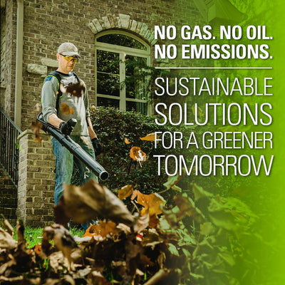 Restored Scratch and Dent Greenworks 80V 580 CFM Cordless Brushless Backpack Blower, Battery Not Included, 2403802 (Refurbished)
