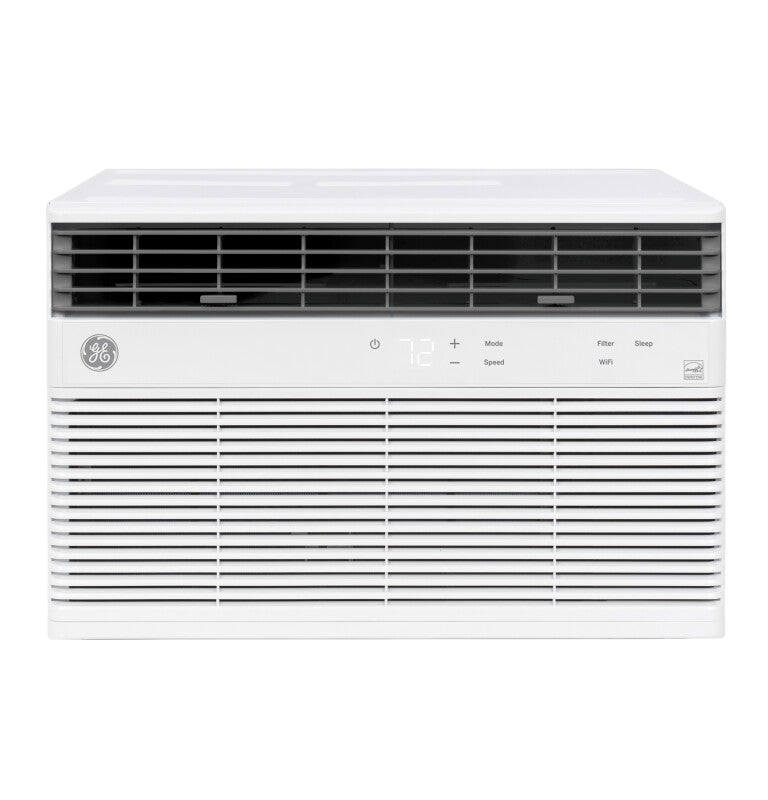 Restored GE 18,300/17,800 BTU 230/208-Volt Window Air Conditioner for 1000 sq ft Rooms with WiFi and Remote in White, ENERGY STAR (Refurbished)