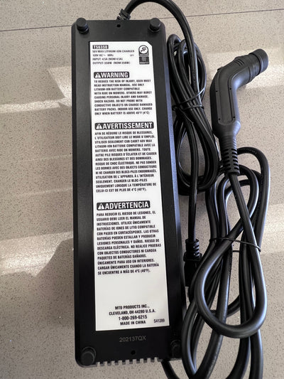 CUB CADET 725-16485A Charger 56V LI 350W IPX4 CC30e Electric Mini Rider Mowers