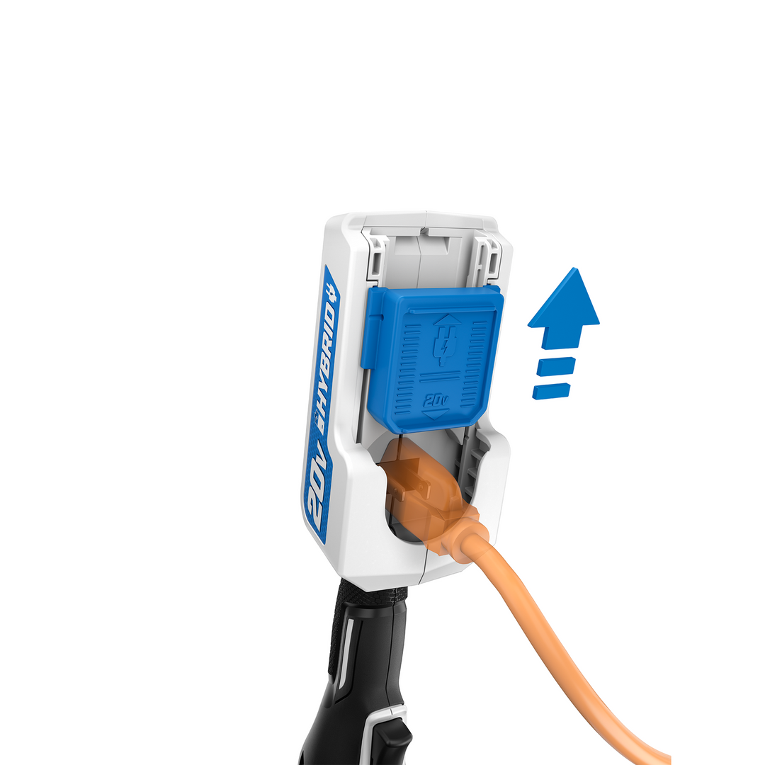 Restored Scratch and Dent HART 20-Volt Cordless Hybrid 12-inch String Trimmer/Edger Kit (1) 2.0Ah Battery (Refurbished)
