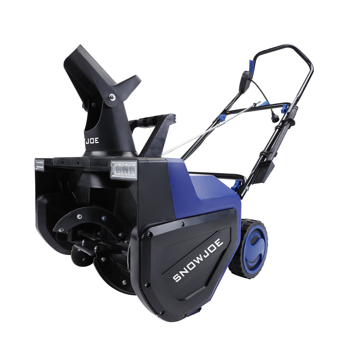 Snow Joe SJ627E | 22-Inch 15-Amp Electric Snow Thrower | Dual LED Lights (Refurbished)