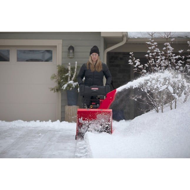 CRAFTSMAN  Select 24-in 208-cc Two-stage Self-propelled Gas Snow Blower with Push-button Electric Start