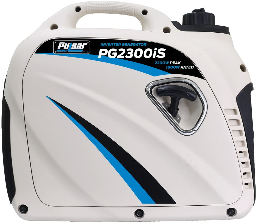 Restored Pulsar 2,300W Portable Gas-Powered Inverter Generator with USB Outlet & Parallel Capability (Refurbished)