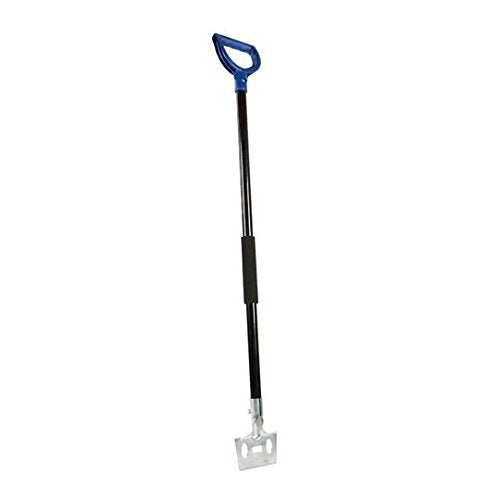 Snow Joe Edge SJEG24 2-In-1 24-Inch Poly Blade Snow Pusher and Ice Chopper, Blue