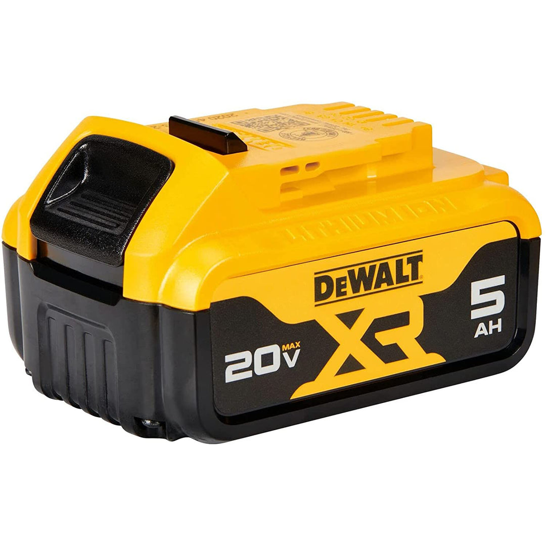 DeWaIt DCB205-2 - 20-Volt MAX XR Premium Lithium-Ion 5.0Ah Battery Pack (2-Pack)