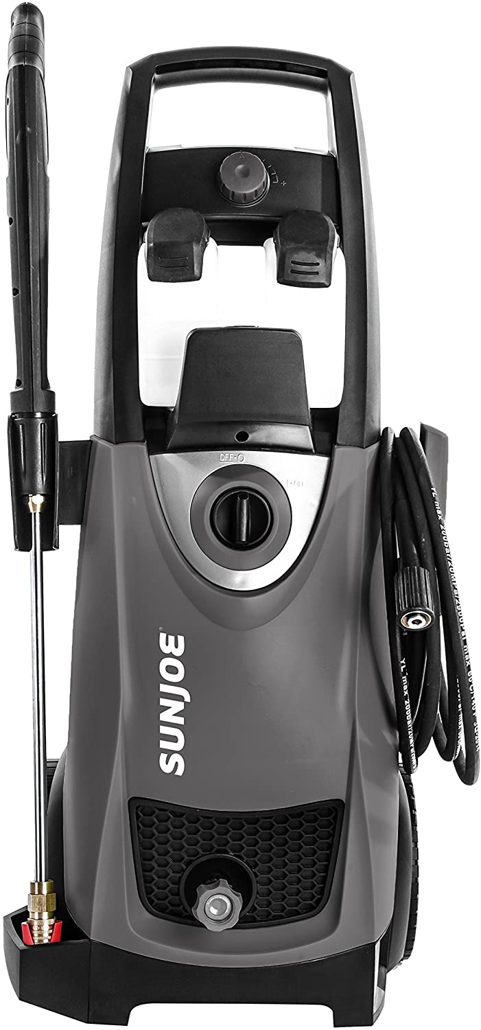Restored Scratch and Dent Sun Joe SPX3000-BLK Electric Pressure Washer| 14.5-Amp | 2030 PSI Max* | 1.76 GPM Max* | Remanufactured
