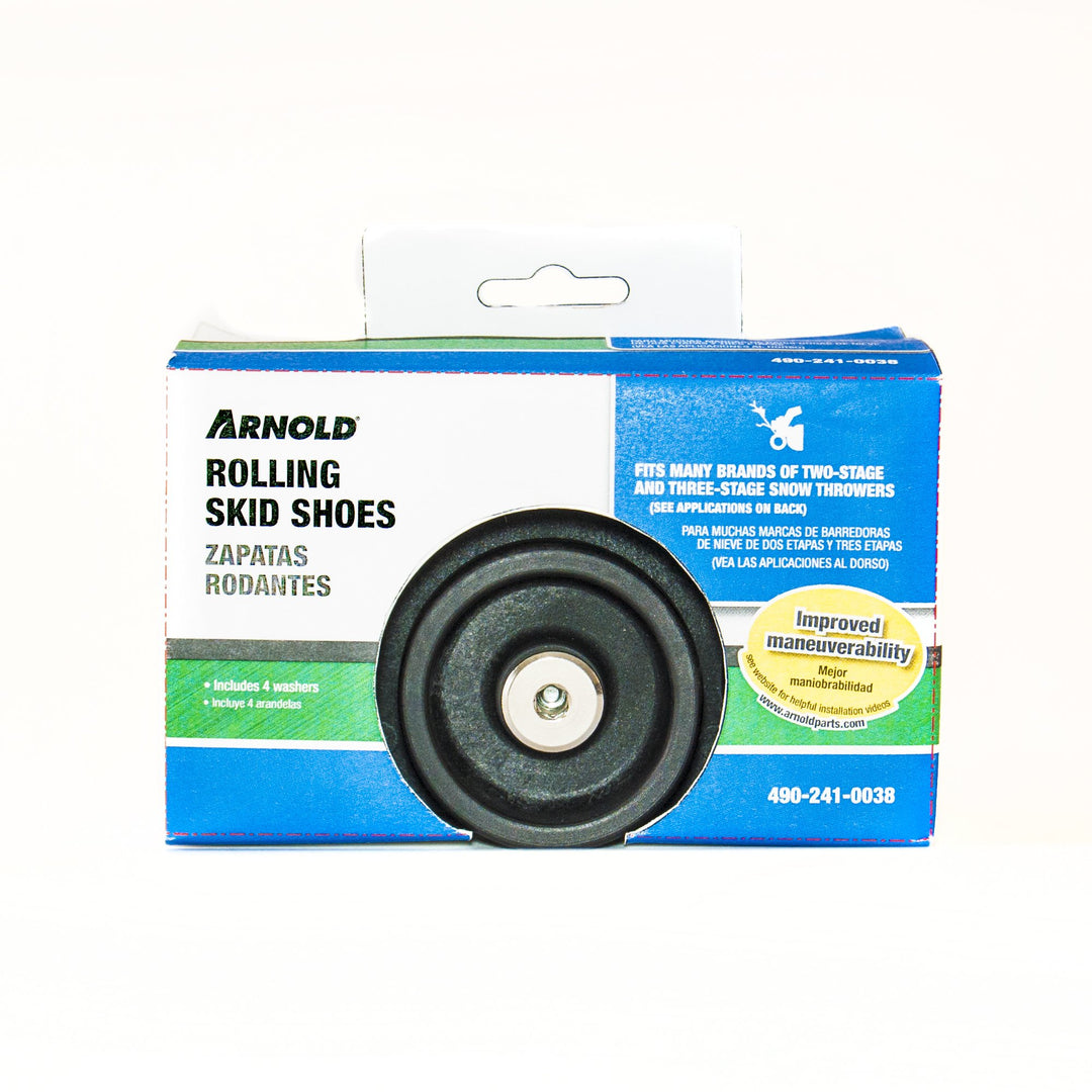 Arnold Universal Roller Skid Snow Thrower Shoes
