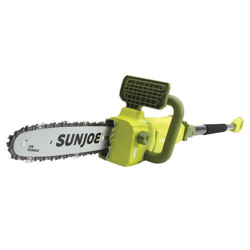 Restored Sun Joe SWJ807E-SJG 10 inch 8.0 Amp Electric Convertible Pole Chain Saw (Refurbished)