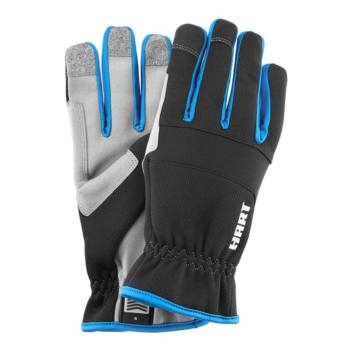 Restored HART General Purpose Work Gloves, Touchscreen Compatible (Medium) (Refurbished)