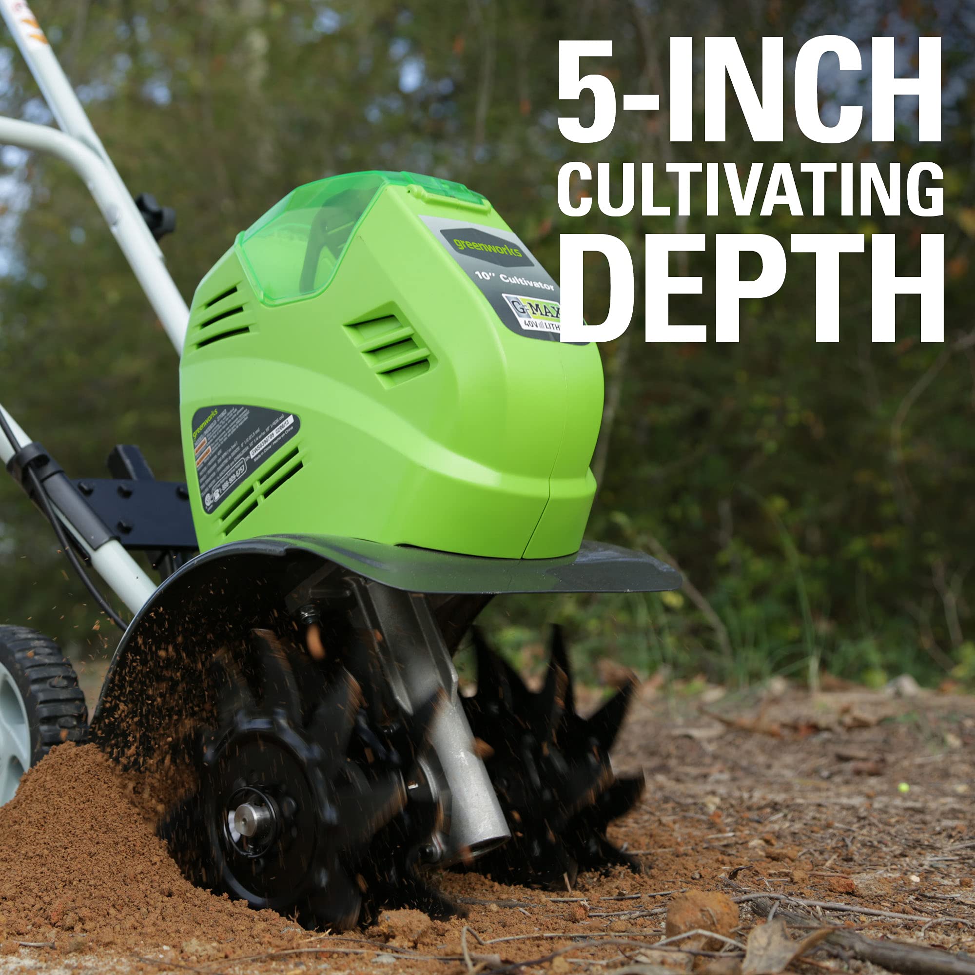 greenworks electric cultivator