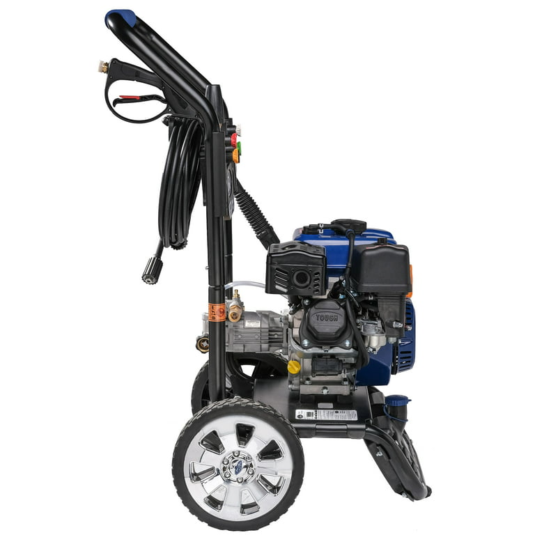 Restored Ford Gas-Powered 3400 PSI 212cc Pressure Washer with Turbo Nozzle - CARB Compliant (Refurbished)