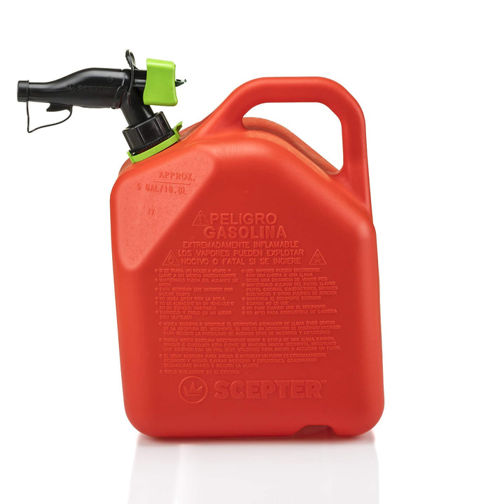 Scepter FR1G501 5 Gallon SmartControl Gas Can, Red