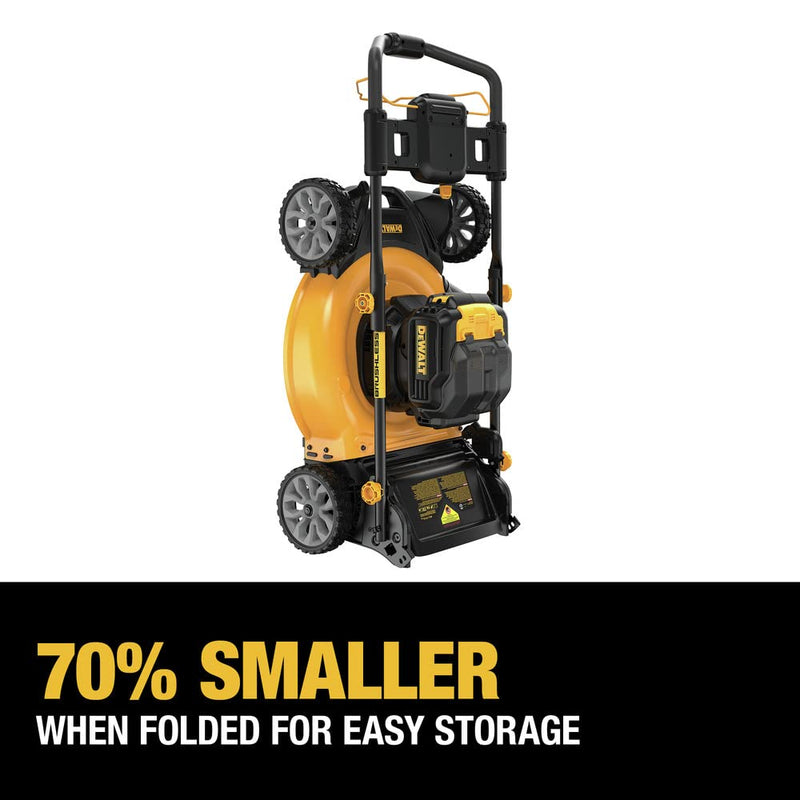 DEWALT DCMWP233U2 - 21.5 in. 20-Volt MAX Lithium-Ion Cordless Battery Walk Behind Push Mower