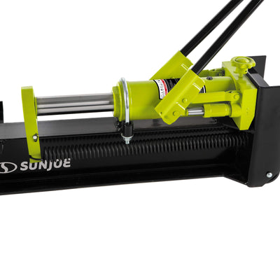 Restored Sun Joe LJ10M 10-Ton Hydraulic Log Splitter, Green (Refurbished)