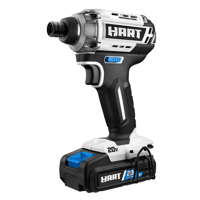 Restored Scratch and Dent HART 20-Volt Brushless Impact Driver Kit (1) 20-Volt 2.0Ah Lithium-ion Battery (Refurbished)