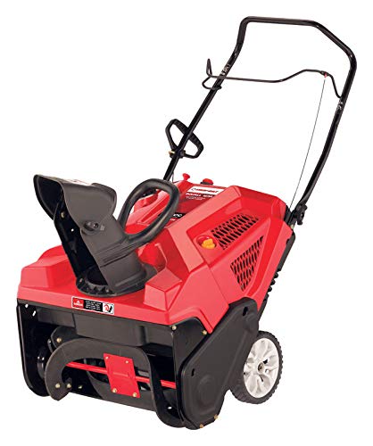 Troy-Bilt Squall 21 in. 123 cc Single-Stage Gas Snow Blower with E-Z Chute Control Model 123R