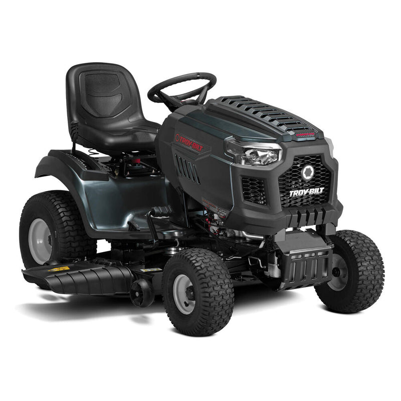 Troy-Bilt Super Bronco XP 46 in. 679 cc V-Twin Engine Hydrostatic Drive Fabricated Deck Gas Riding Lawn Tractor W/Mow in Reverse [Remanufactured]