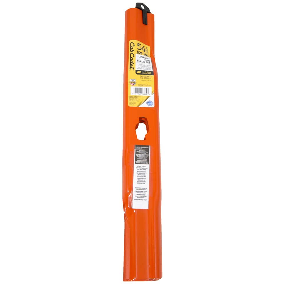 OEM Genuine Troy Bilt 490-110-C201 Low-Lift Blade for 54-inch Cutting Decks Replaces 742P05086-L CMXGZAM110201 490-110-Y201 742-05086-L