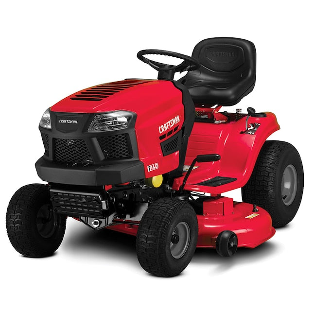 CRAFTSMAN  T140 18.5-HP Automatic 46-in Riding Lawn Mower [Remanufactured]
