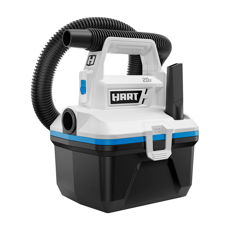 Restored HART 20-Volt 1 Gallon Wet/Dry Vacuum Kit (1) 20-Volt Lithium-Ion Battery (Refurbished)