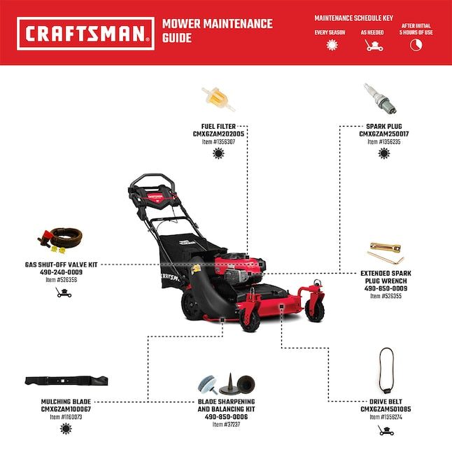 Restored Craftsman M430 | 223-cc | 28-in | Gas Self-Propelled Lawn Mower | with Briggs and Stratton Engine (Refurbished)