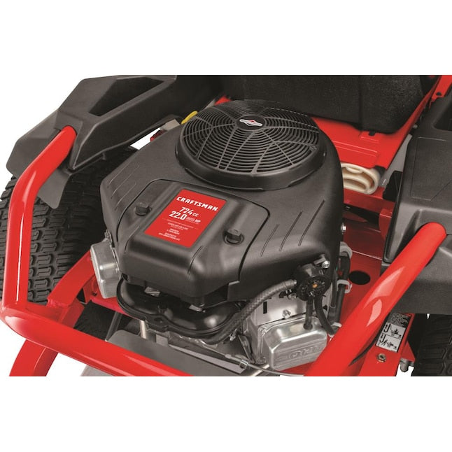 Restored CRAFTSMAN Z530 | Zero-Turn Lawn Mower | 22 HP twin-cylinder engine | Dual Hydrostatic Transmission | 46-in Cutting Width | with Mulching Capability (Refurbished)