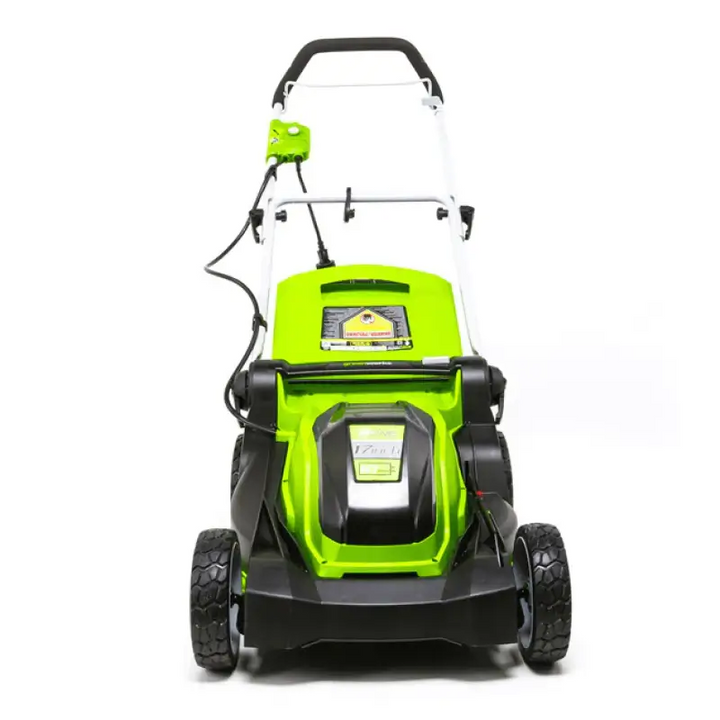 Restored Greenworks 10 Amp 17-inch Corded Electric Lawn Mower (Refurbished)