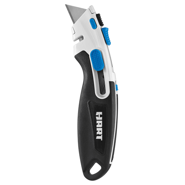 Restored HART 2-in-1 Safety Utility Knife, In-Handle Blade Storage (Refurbished)