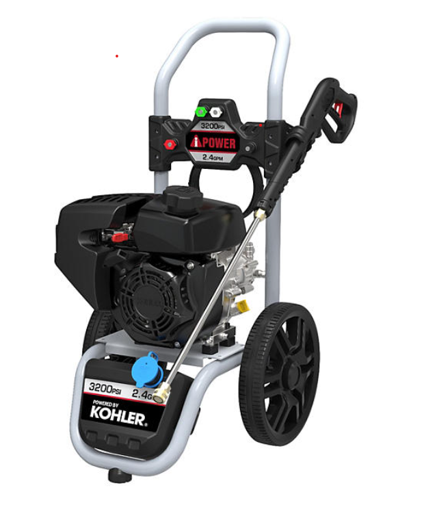 Restored Scratch and Dent A-iPower 3,200 PSI Pressure Washer with 2.4 GPM Kohler 196cc OHV Engine (Refurbished)