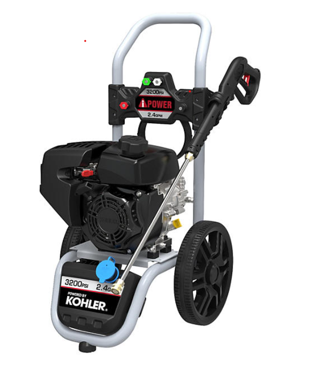 Restored A-iPower 3,200 PSI Pressure Washer with 2.4 GPM Kohler 196cc OHV Engine (Refurbished)