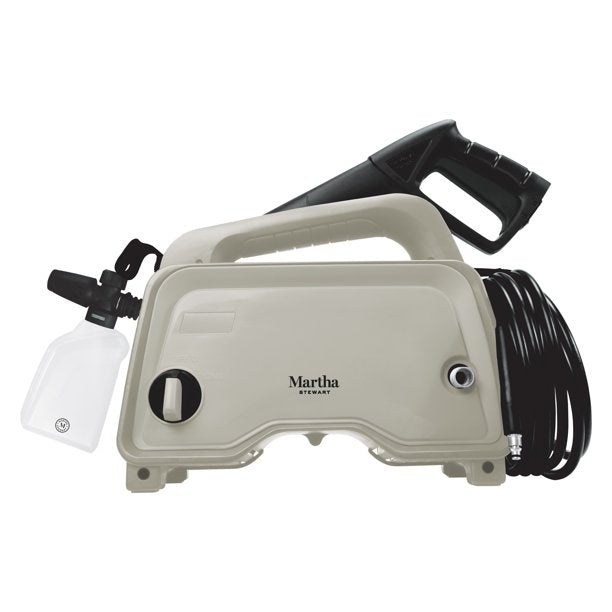 Martha Stewart MTS-1300PW Electric Pressure Washer with Adjustable Spray Wand | 1450 Max PSI | 11 Amp | 1.4 GPM [REMANUFACTURED]