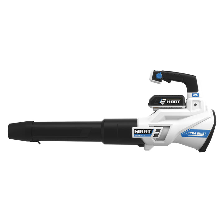 (Restored) HART 40V Cordless 600 CFM Brushless Axial Blower, (1) 4.0 Ah Lithium-Ion Battery (Refurbished)