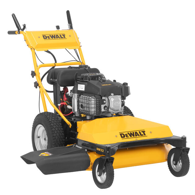 DEWALT DW33 33 in. 382 cc OHV Electric Start Engine, Wide-Area Gas Walk Behind Lawn Mower