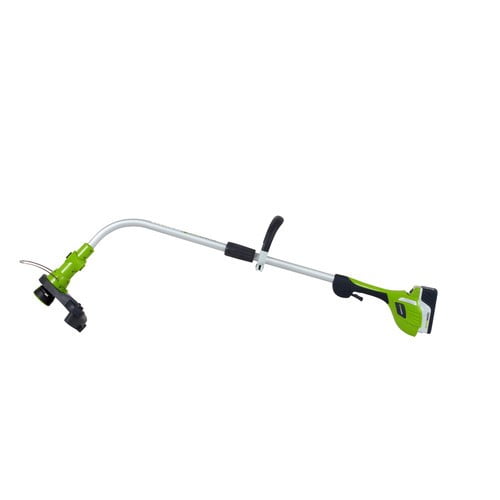 Restored Scratch and Dent Greenworks (12") 20-Volt Cordless Lithium-Ion Grass String Trimmer / Edger (Refurbished)